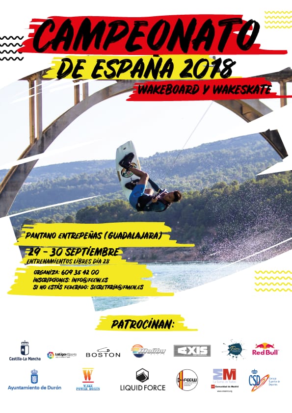 Campeonato de España de wakeboard y wakeskate 2018